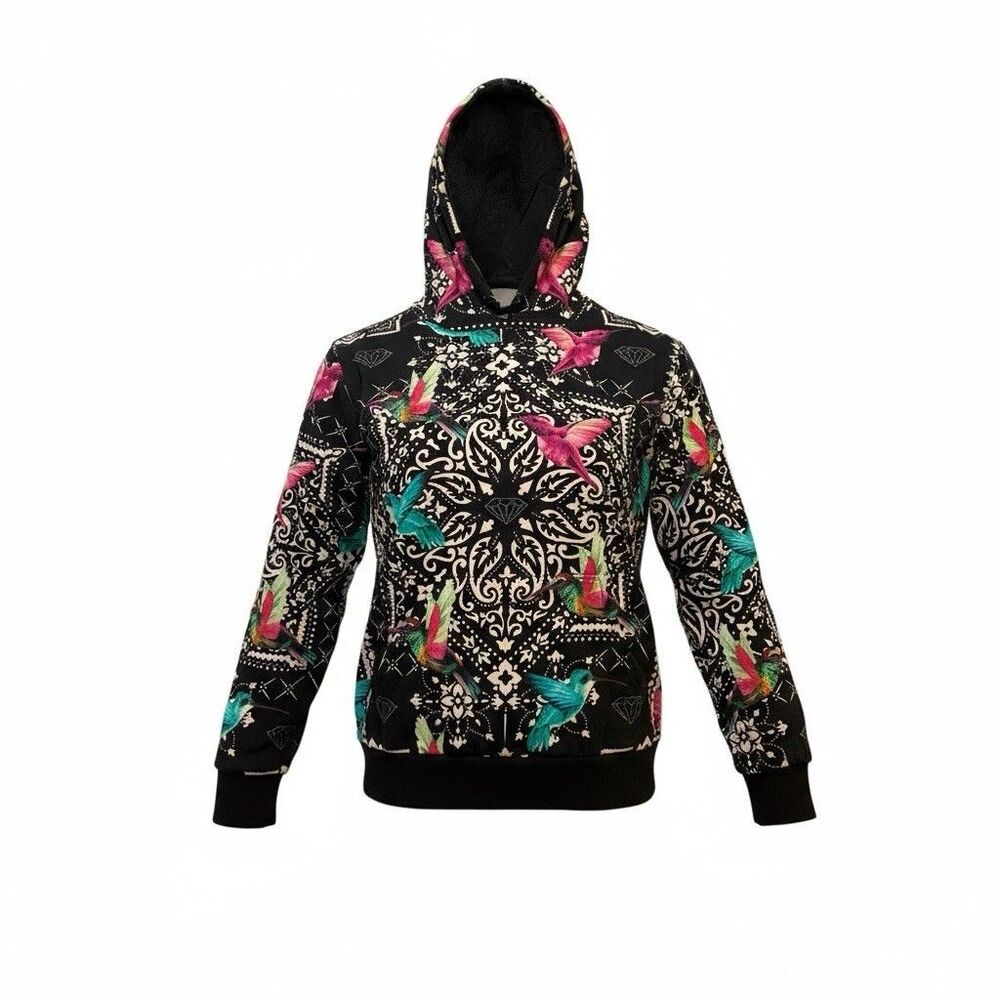 Diamond Supply Co. Colorful Hummingbird Hoodie Medium